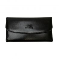 Windrose Schmucktasche Merino Schwarz