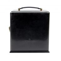 Windrose Schmuckkoffer Merino Schwarz