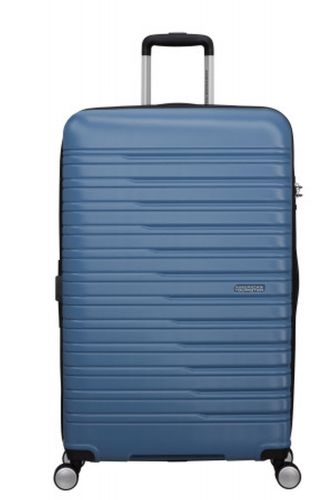 American Tourister Flashline Spinner 78/29 Exp Tsa Coronet Blue 