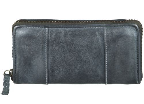 Bull Hunt Classic Zipwallet Geldbörse blue 