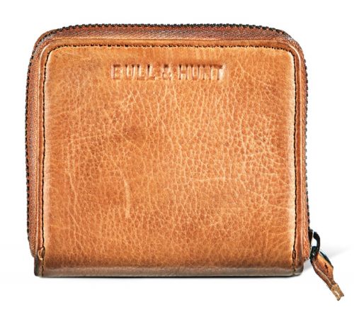 Bull Hunt Classic Minizipwallet Geldbörse light tan 