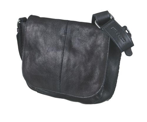 Bull Hunt Zahar Schultertasche black 