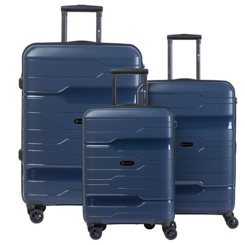 CHECK.IN Memphis Trolley-Set Memphis 3-tlg. Blau 