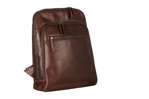 Leonard Heyden Roma Businessrucksack Braun 