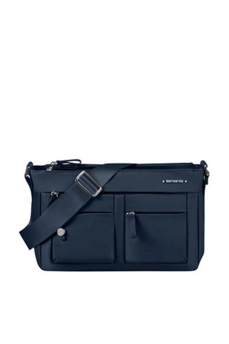 Samsonite Move 4.0 Horiz. Shoulder Bag+Flap Dark Blue 