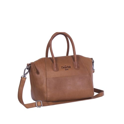 The Chesterfield Brand Clara Schultertasche Shoulderbag  26 Cognac 