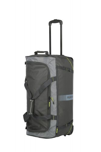 Travelite Basics Active Trolley RT 70cm Anthrazit/Lemon 