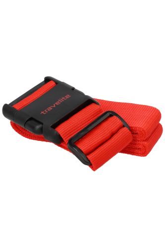 Travelite Zubehör Koffergurt Rot