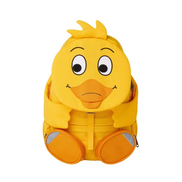 Affenzahn Großer Freund Die Maus Ente Kindergartenrucksack Orange / Gelb #1