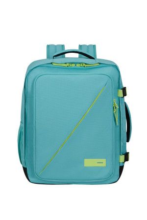 American Tourister Take2Cabin Casual Backpack M Dusty Turquoise/Lime #1
