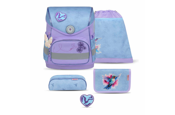 Belmil Compact Plus Schulranzenset Tropical Hummingbird
                                                    