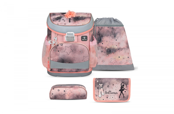 Belmil Mini-Fit Schulranzenset Rose Ballet
                                                    