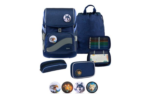 Belmil Smarty Plus Schulranzenset Topographic
                                                    