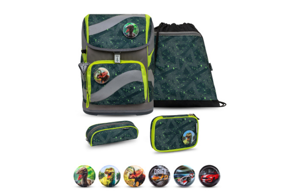 Belmil Smarty Schulranzenset Green Splash
                                                    