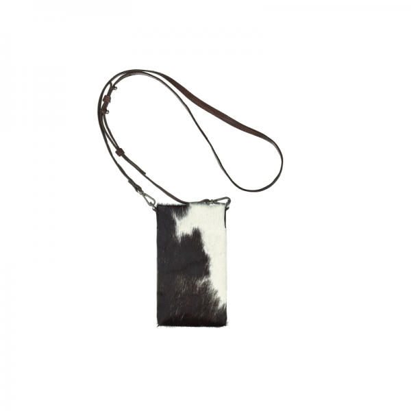 Bull Hunt Phone Pouch Suki-Sherpa Tricolor #1