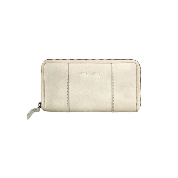 Bull Hunt Zip Wallet-Stone #1