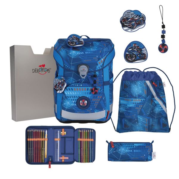 DerDieDas ErgoFlex Easy Set Schulranzenset Turbo Speed #1