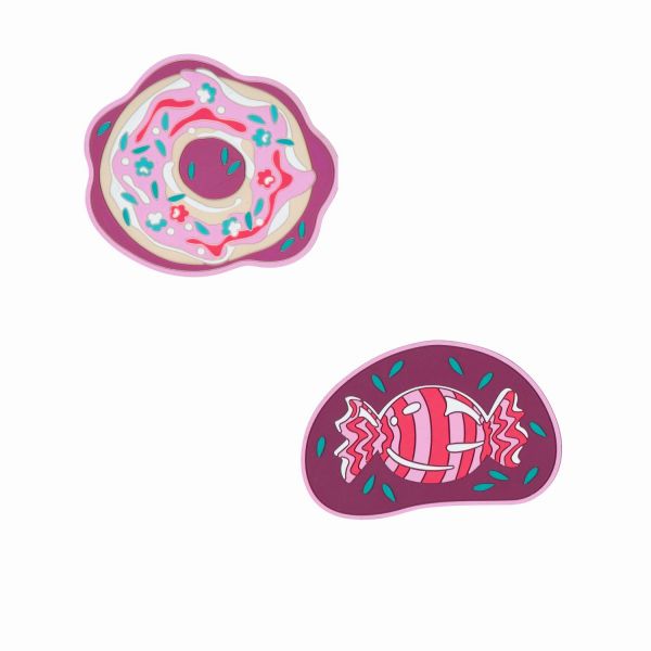 DerDieDas Wechselbuttons, 2tlg. Kletties Sweet Sprinkles
                                                    