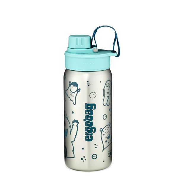 Ergobag Edelstahl Trinkflasche Petrol #1