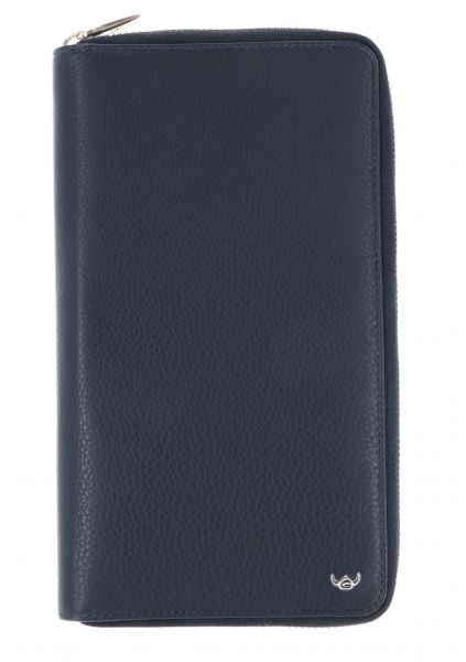 Golden Head Capri Brieftasche Blau #1