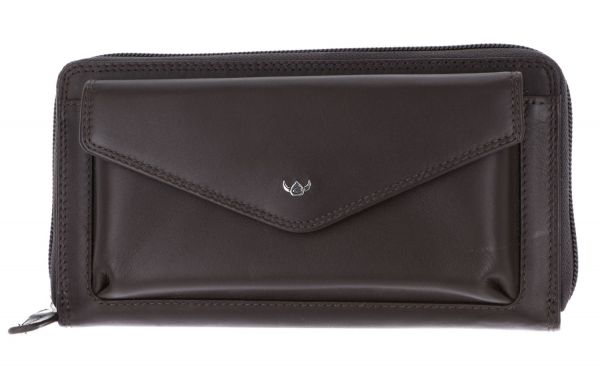Golden Head Polo RV-Damenbörse Dunkelbraun #1