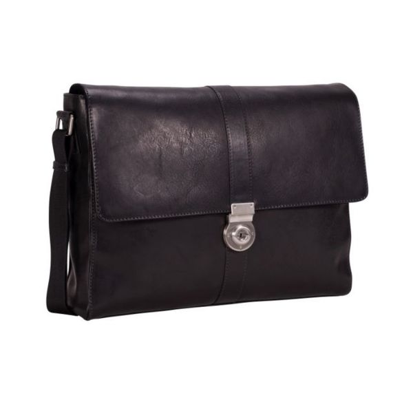 Leonard Heyden Bergamo Umhängetasche L Schwarz
                                                    