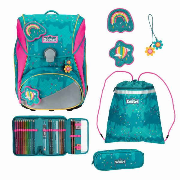 Scout Alpha Set Schulranzenset Happy Confetti #1