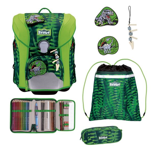 Scout Micro Set Schulranzenset Danger Dino #1