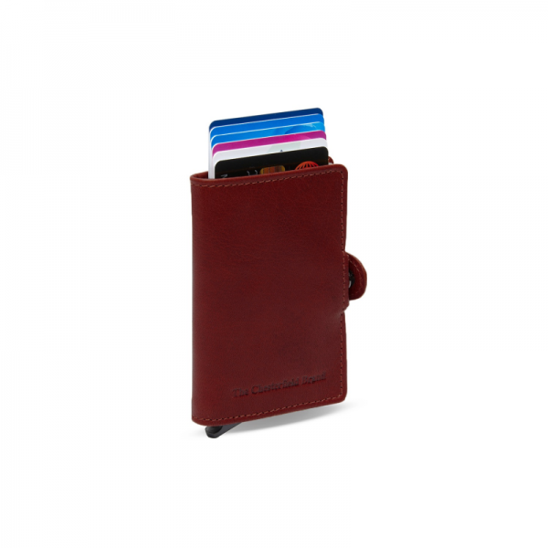 The Chesterfield Brand Baldwin Cardholder Red #1