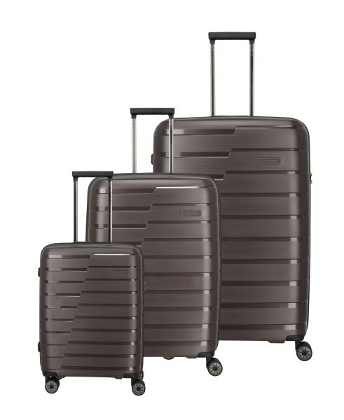 Travelite Air Base Kofferset 3-tlg. 4w L/M erw./S coffee #1