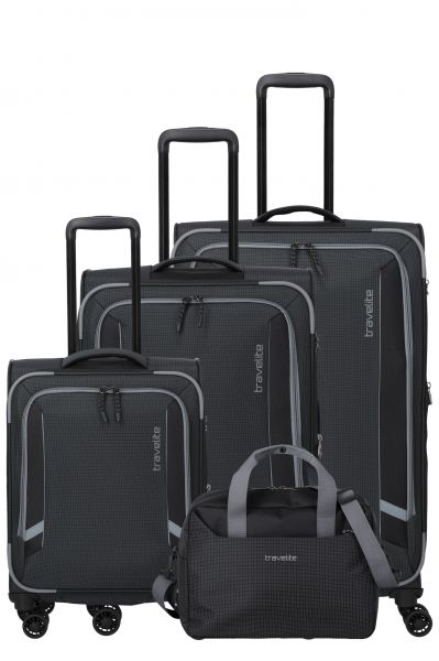 Travelite Corsiica 4w Lexp/Mexp/Sexp/BB Black #1