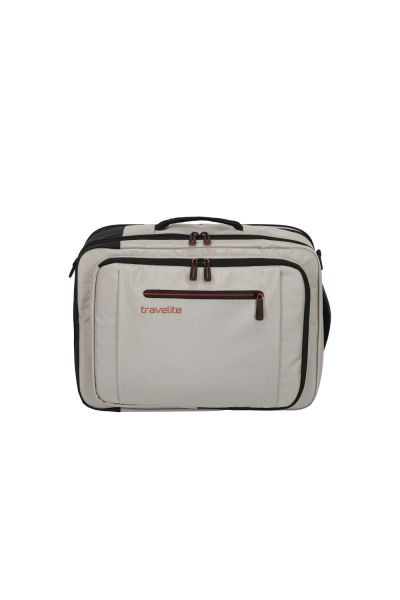 Travelite Crosslite Bordtasche und Rucksack Natur #1