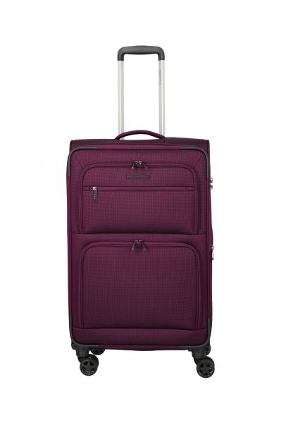 Travelite Cubis Trolley 4w M exp. Berry #1