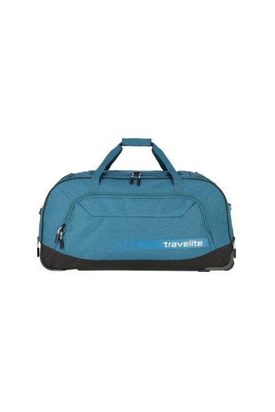 Travelite Kick Off Trolley-Reisetasche-XL Petrol #1
