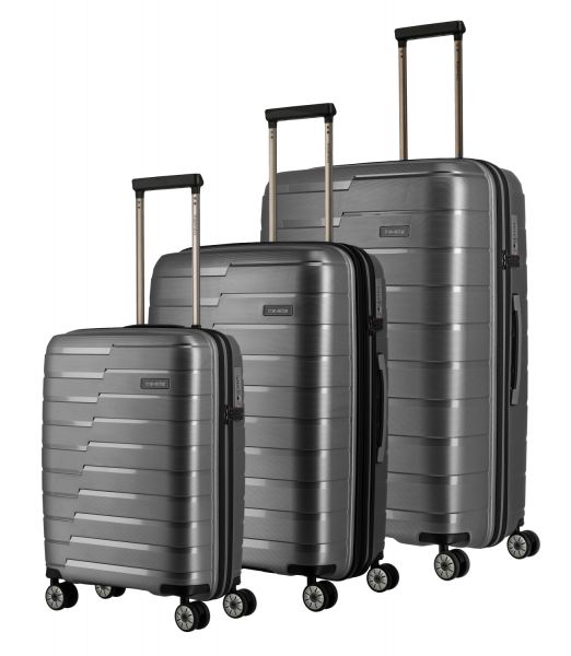 Travelite Air Base Kofferset 3-tlg. 4w L/M erw./S anthrazit #1