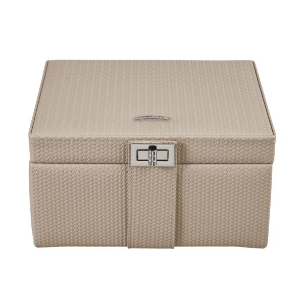 Windrose Corbello Schmuckkoffer Taupe #1