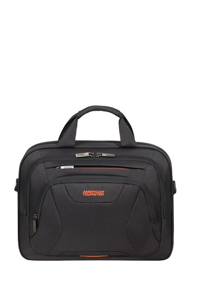 American Tourister At Work Laptop Bag 14,1 Black/Orange #2