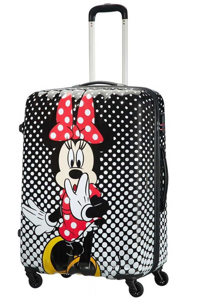 American Tourister Disney Legends Spinner 75/28 Alfatwist Minnie Mouse Polka Dot #2