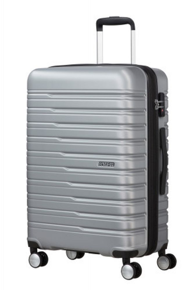 American Tourister Flashline Spinner 67/24 Exp Tsa Sky Silver #2