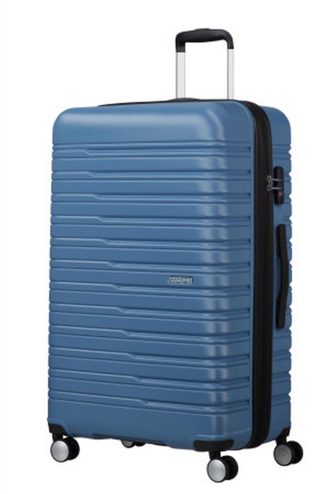 American Tourister Flashline Spinner 78/29 Exp Tsa Coronet Blue #2