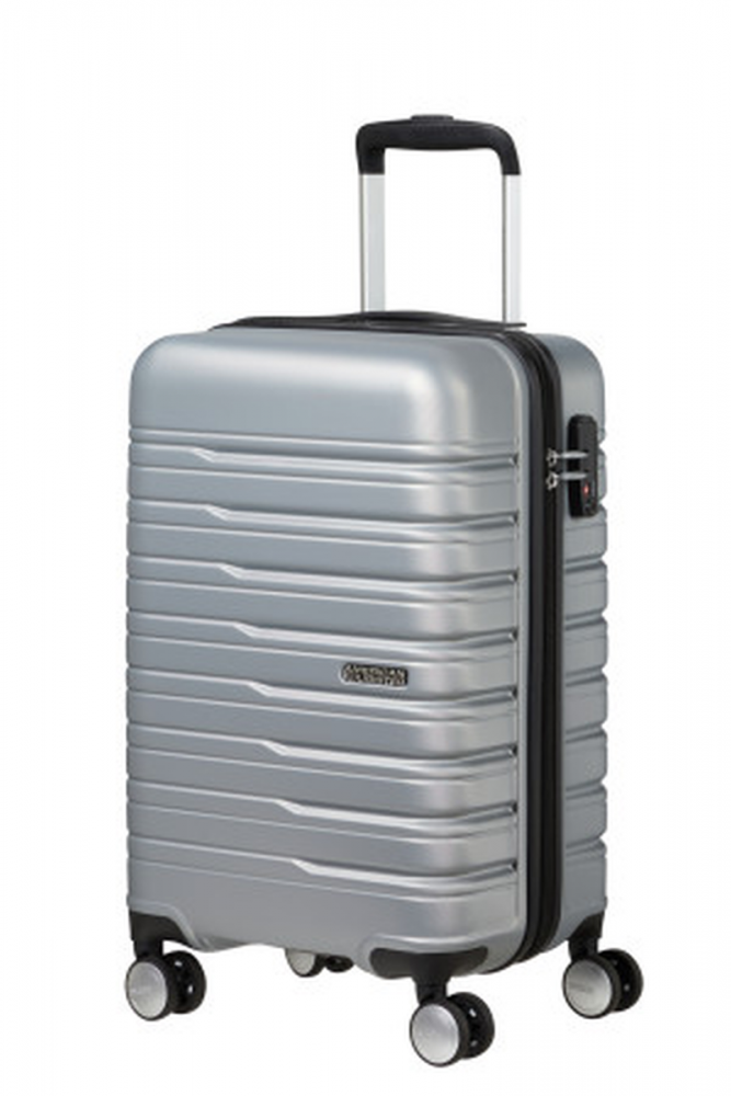 American Tourister Flashline Spinner Underseater Sky Silver #2