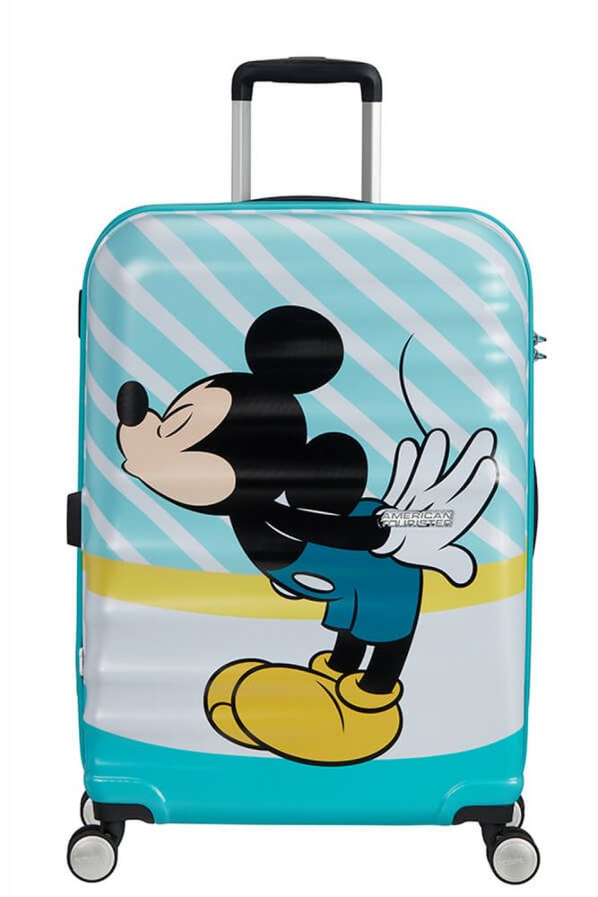 American Tourister Wavebreaker Disney Spinner 67/24 Mickey Blue Kiss #2