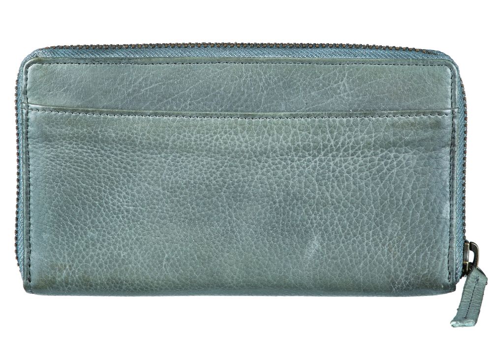 Bull Hunt Large Zip Wallet-Graphit #2