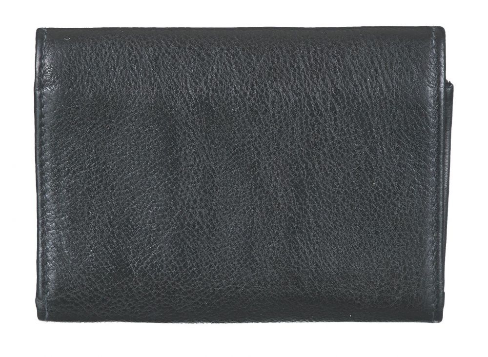 Bull Hunt Midi Flap Wallet-Black #2
