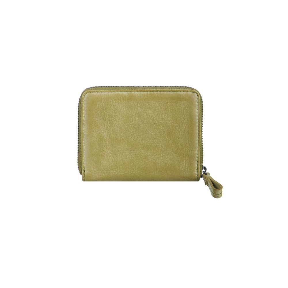 Bull Hunt Midi Zip Wallet-Lime #2