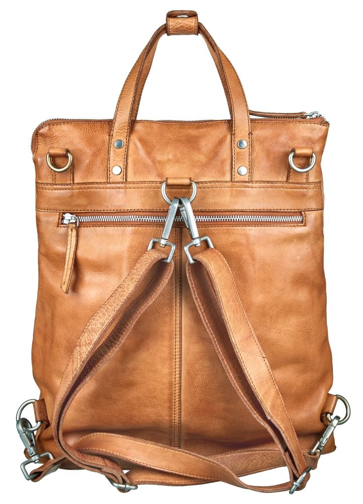 Bull Hunt Shopper Backpack Rucksack tan #2