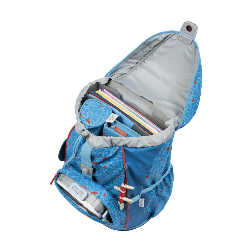 DerDieDas ErgoFlex Light Superflash Set Schulranzenset Blue Ice #2