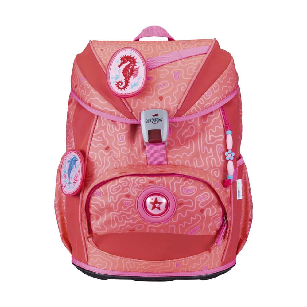 DerDieDas ErgoFlex Light Superflash Set Schulranzenset Coral Reef #2