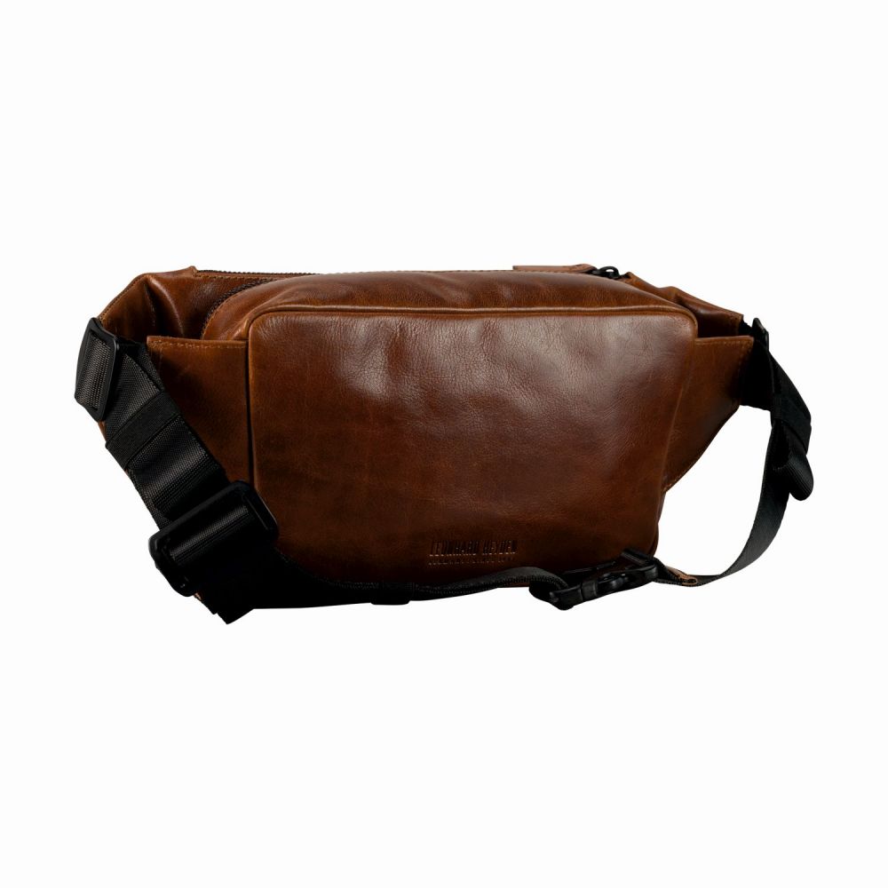 Leonhard Heyden Porto Crossbag Braun #2