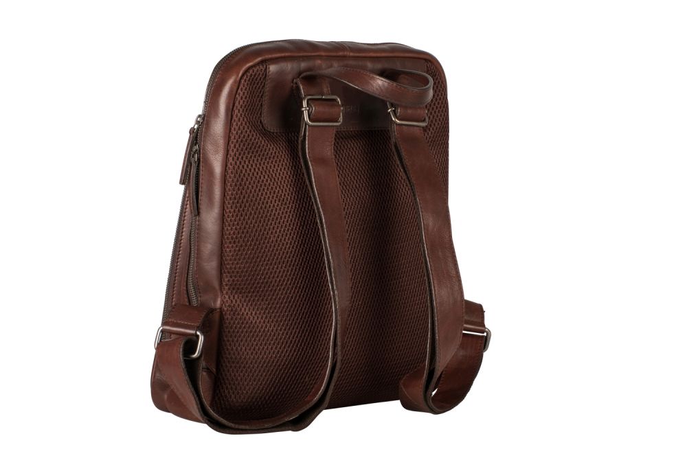 Leonard Heyden Roma Businessrucksack Braun #2